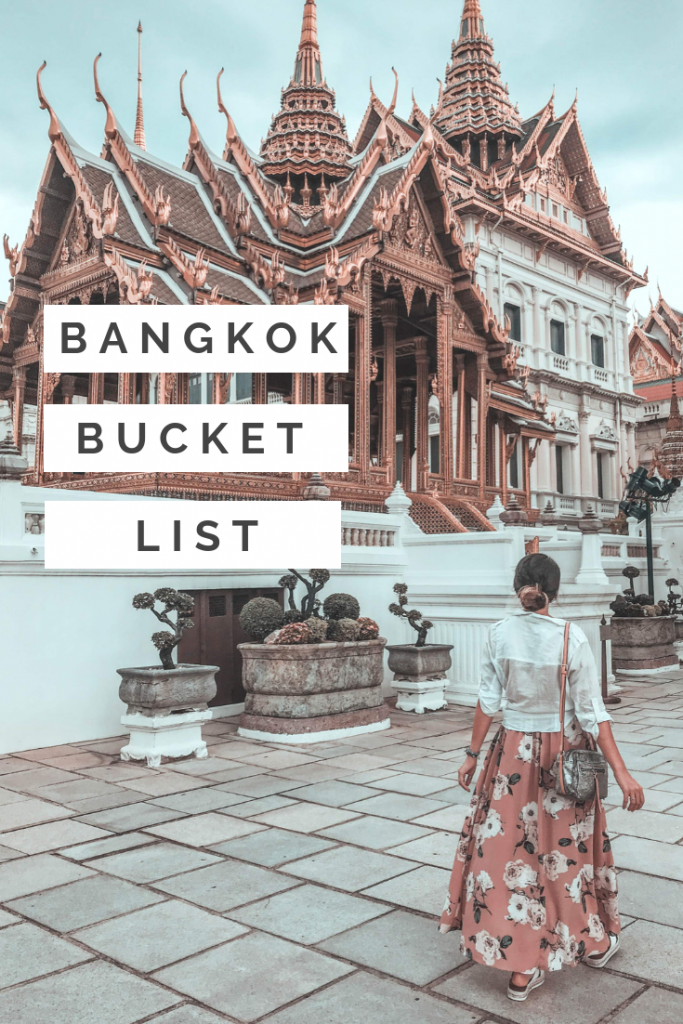 BANGKOK BUCKET LIST