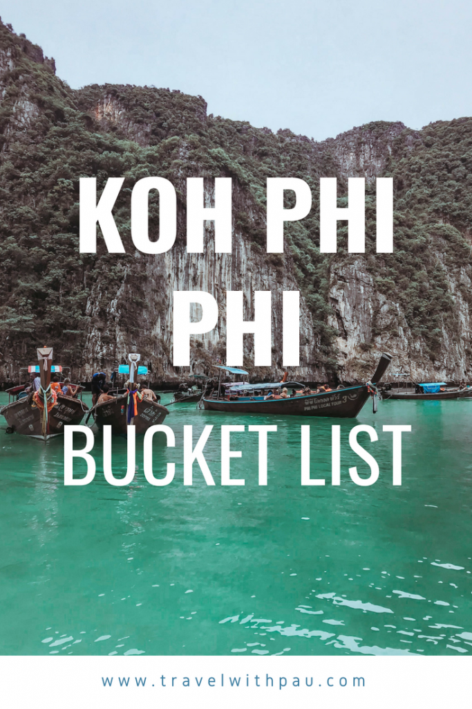 koh phi phi bucket list