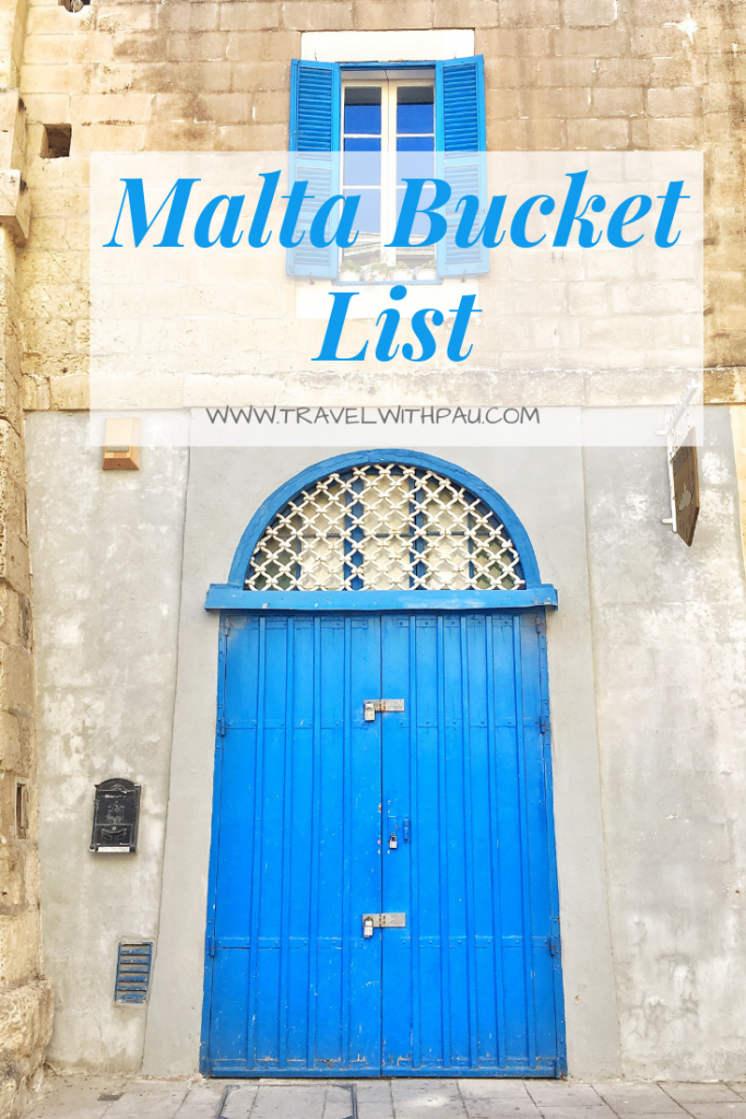 malta bucket list