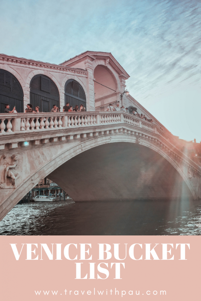 venice bucket list