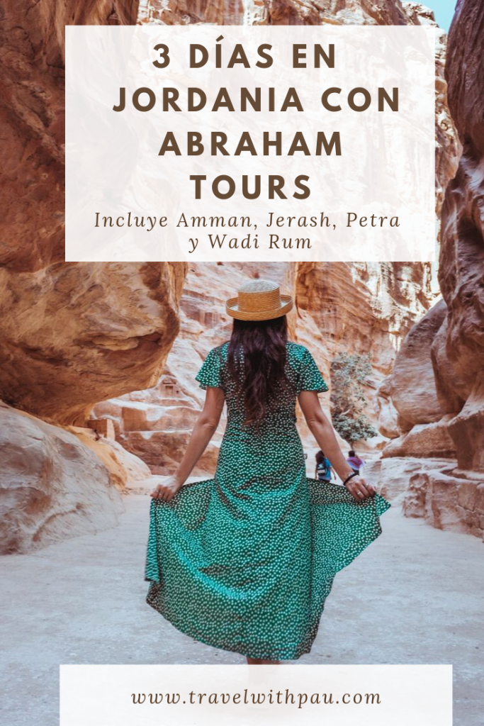 3 DÍAS EN  JORDANIA CON ABRAHAM TOURS