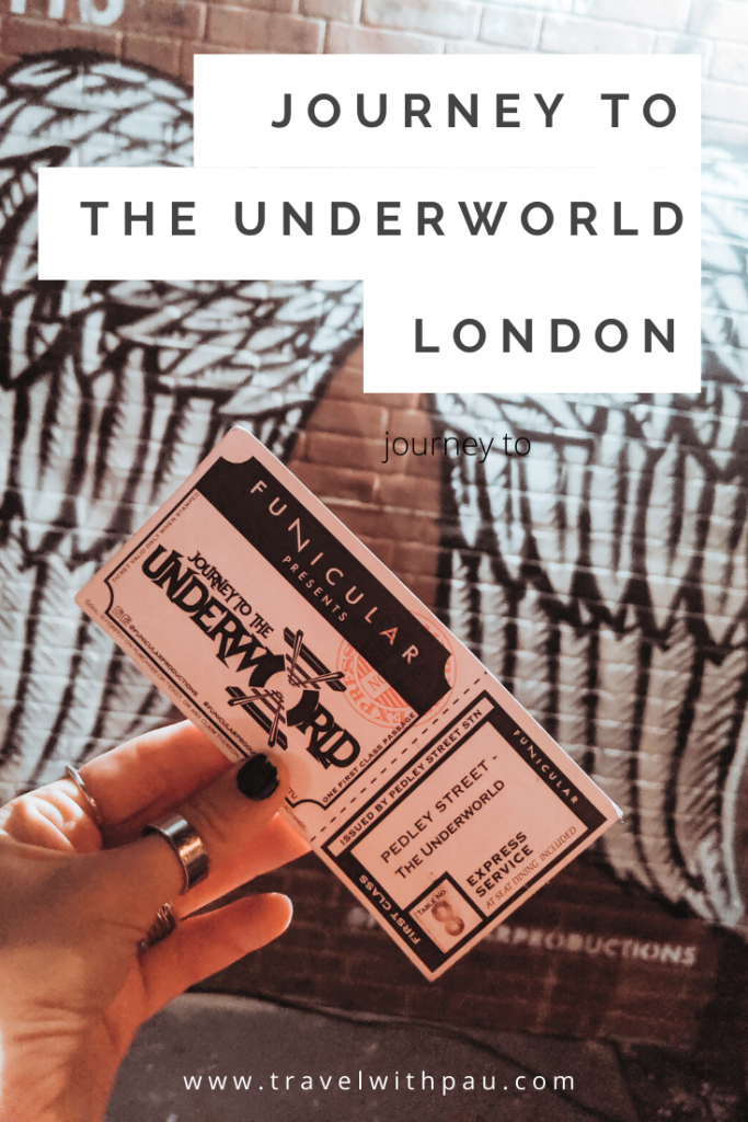 JOURNEY TO THE UNDERWORLD LONDON