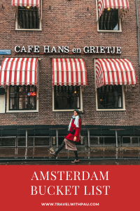 AMSTERDAM BUCKET LIST