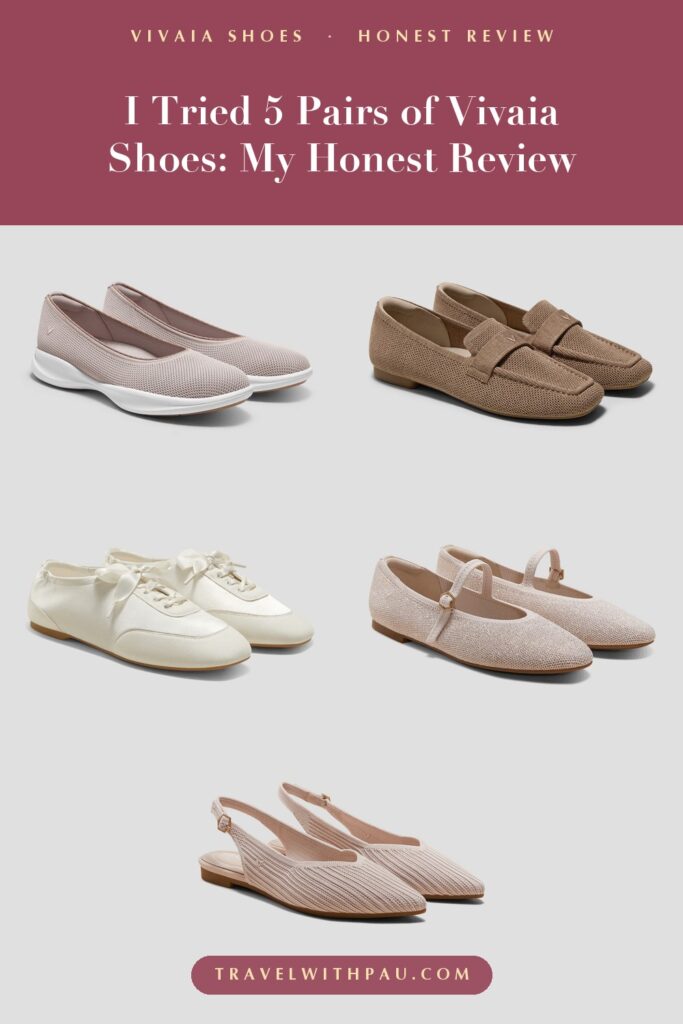 I tried 5 pairs of Vivaia shoes: my honest review of the Izabel, Silvie, Cristina, Nelly and Maville