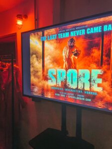 SPORE London immersive horror poster by COLAB